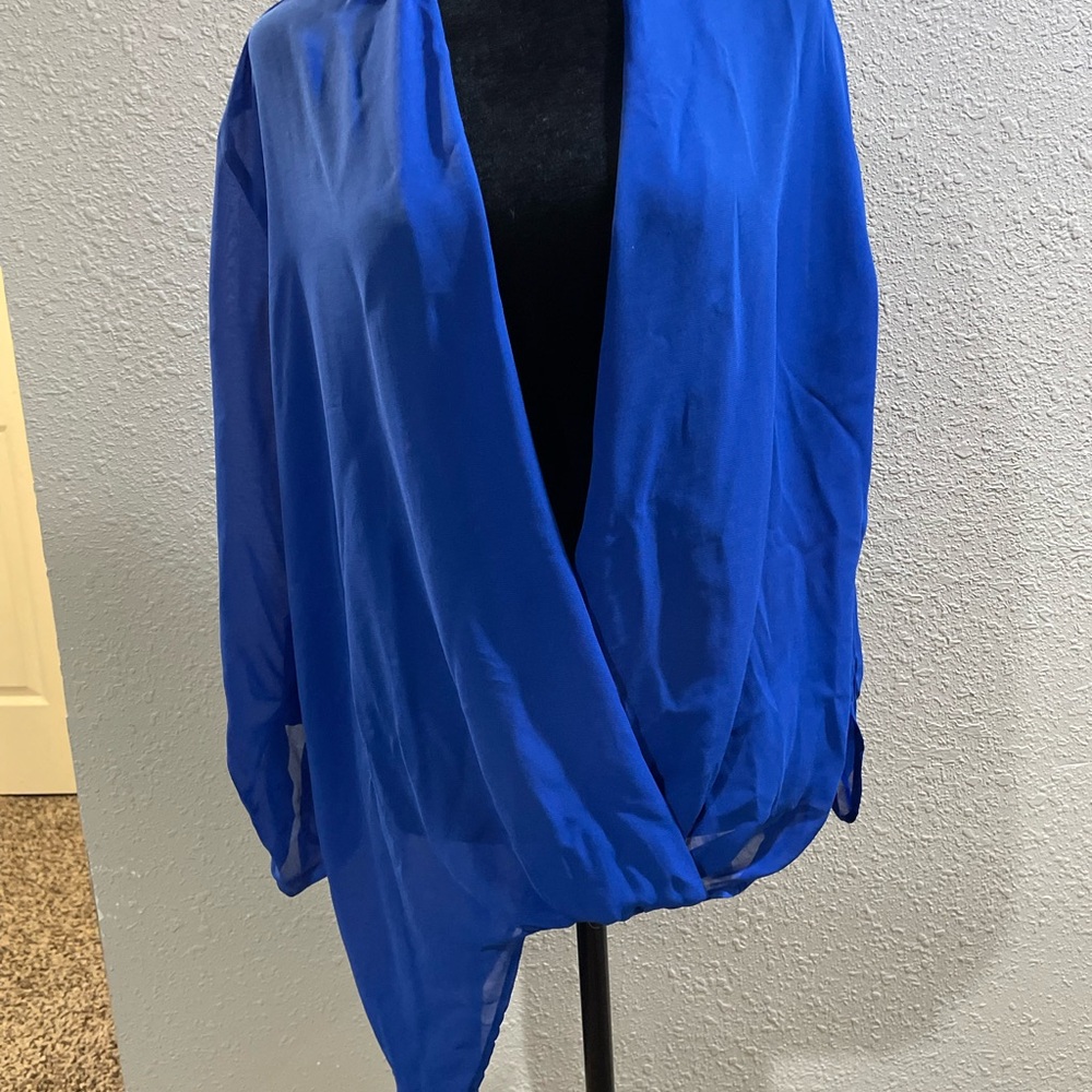 Studio Y Royal Blue Blouse